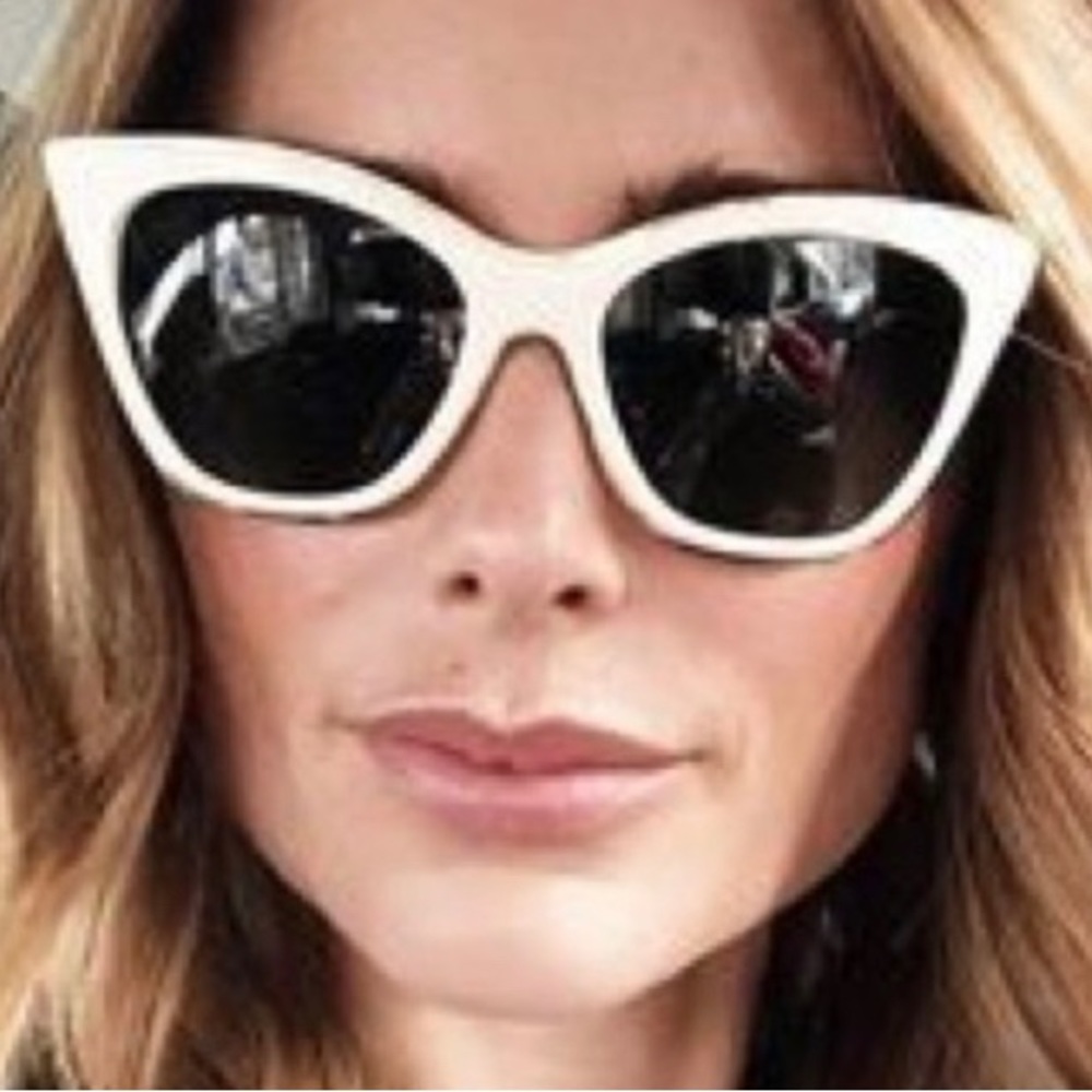 Anine Bing Echo sunglasses.